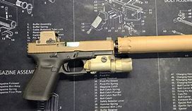 Image result for Glock 21 Suppressor