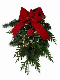 Image result for Small Christmas Teardrop Swag