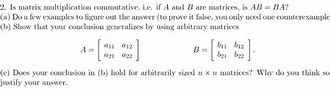 Image result for Commutative Matrices