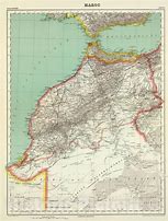 Image result for Morocco Algeria Map