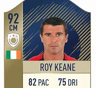 Image result for Roy Keane FIFA Legend Face Young