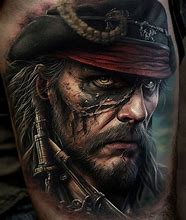 Image result for Old Pirate Tattoos