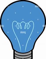 Image result for Blue Light Bulb Cartoon