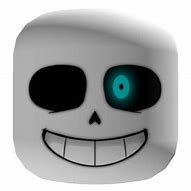 Image result for Sans Roblox Man Face