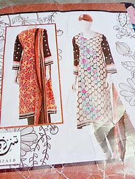 Image result for Lawn Suit Design