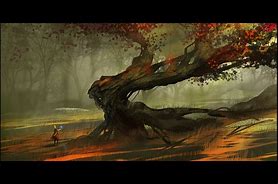 Image result for Twisted Tree Painting