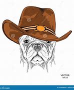 Image result for Dog Cowboy Hat