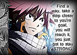 Image result for Natsu Quotes