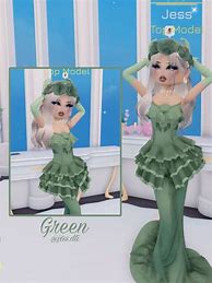 Image result for Green Dress to Impress