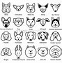 Image result for Dog Line Drawing