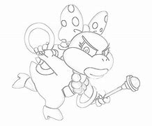 Image result for Paper Wendy Koopa