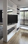 Image result for TV as Room Divider