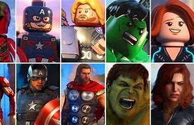 Image result for LEGO Avengers Cast