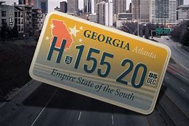 Image result for GA License Plate Drawing