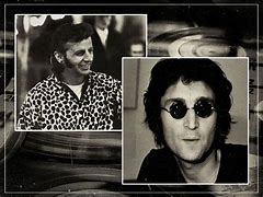 Image result for John Lennon Ringo Starr