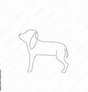 Image result for Continuous Line Drawing Dog