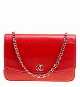 Image result for Red Leather Chanel Bag