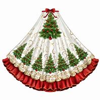 Image result for Christmas Tree Skirt Clip Art