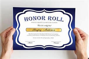 Image result for Silver Honor Roll