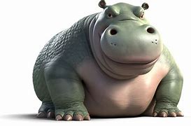 Image result for Animated Hippo with a Wine Glass