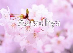 Image result for Aaradhya Name Logo