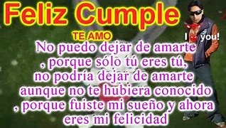 Image result for Feliz Cumpleanos Amor Frases