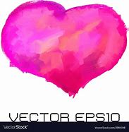 Image result for Painted Heart Vector