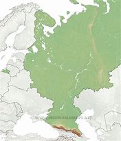 Image result for European Russia Map