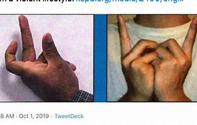 Image result for Gang Sign Language