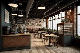 Image result for Cozy Cafe Interior