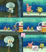 Image result for Spongebob Point Meme