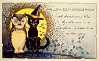 Image result for Old Halloween Postcards