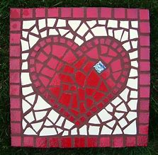 Image result for Mosaic Heart Art