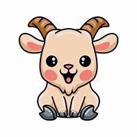 Image result for goat cartoon cute