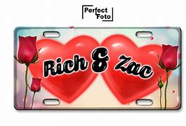 Image result for Customizable License Plate Designs