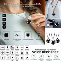 Image result for Male Necklace Voice Recorder