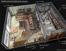 Image result for Butcher Shop Meat Layout