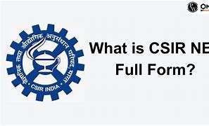 Image result for CSIR Full Form