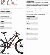 Image result for Specialized Stumpjumper Size Chart