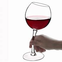 Image result for Tipsy Wine Glass Tilted Glasses