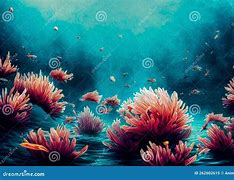 Image result for Coral Reef Illustration Landscape