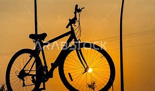 Image result for Bicyclist Silhouette Sunset