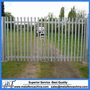 Image result for Metal Bar Fence