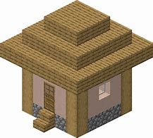 Image result for Minecraft Village House 2D