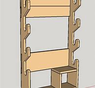 Image result for Wall Mounted Gun Rack Designs