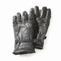 Image result for Black Leather Military Gloves