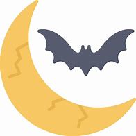 Image result for Halloween Moon Vector