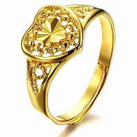 Image result for Gold Charm Rings