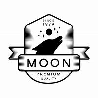 Image result for Moon Outline Logo