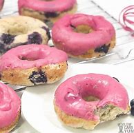 Image result for Blueberry Donuts